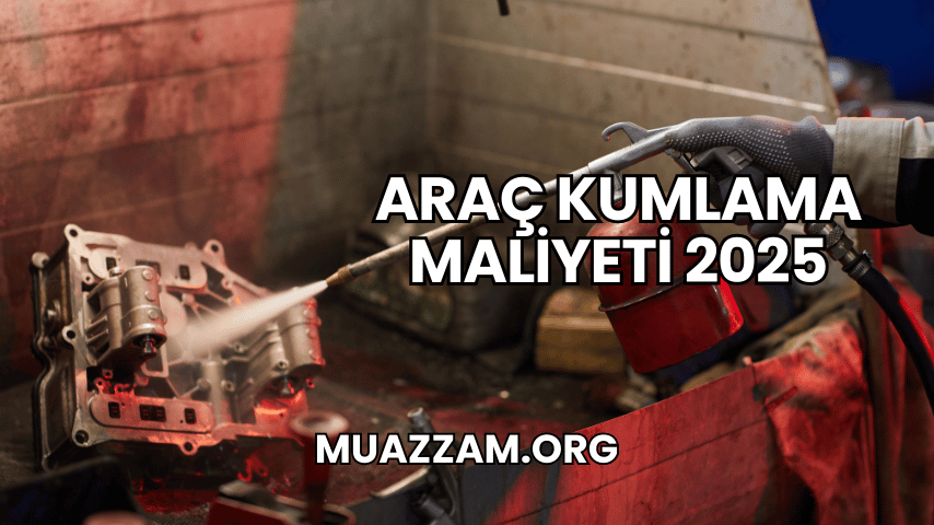 Araç Kumlama Maliyeti 2025