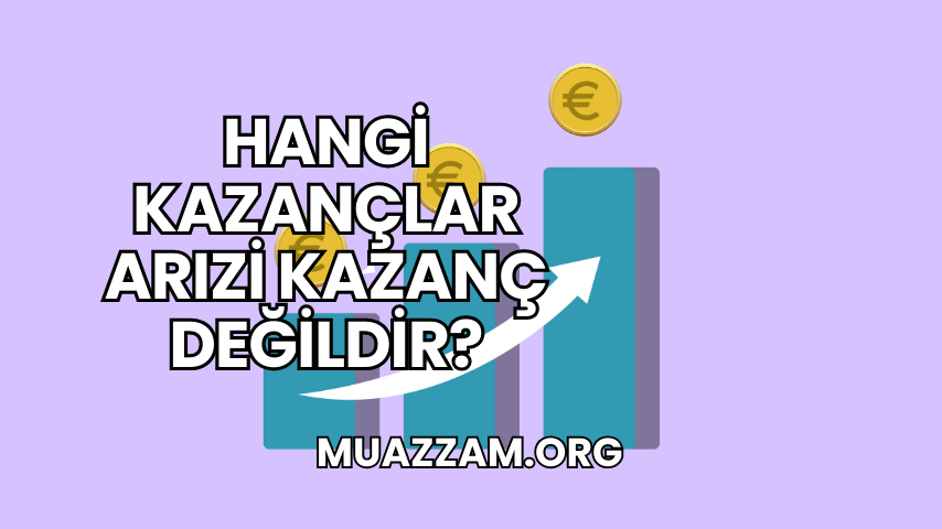 Hangi Kazançlar Arızi Kazanç Değildir?