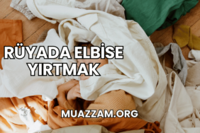 Rüyada Elbise Yırtmak