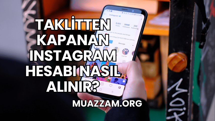 Taklitten Kapanan Instagram Hesabı Nasıl Alınır?