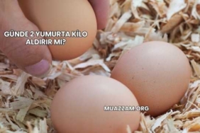 Günde 2 Yumurta Kilo Aldırır mı?